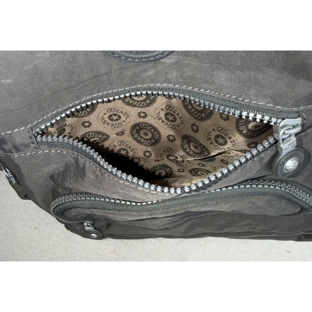 Tegaote Gray Backpack Large Multi Pocket Travel‎ School Bag